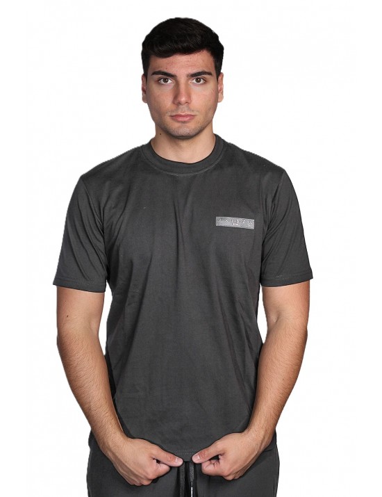 t-shirt maison 9 paris UOMO NERA - M9M2904 vista frontale