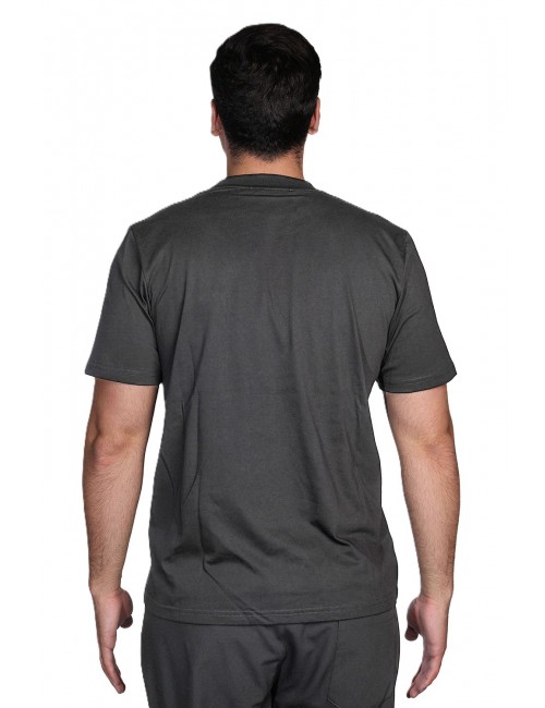 t-shirt maison 9 paris UOMO NERA - M9M2904 vista posteriore