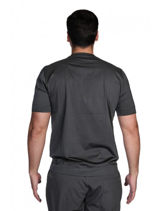 t-shirt gazzarrini UOMO NERA - TE265G vista frontale