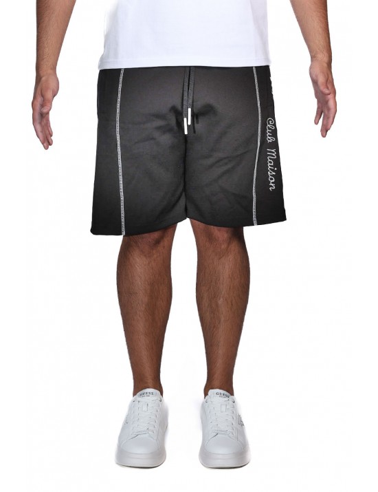 pantaloncino maison 9 paris UOMO NERO - M9S891 vista frontale
