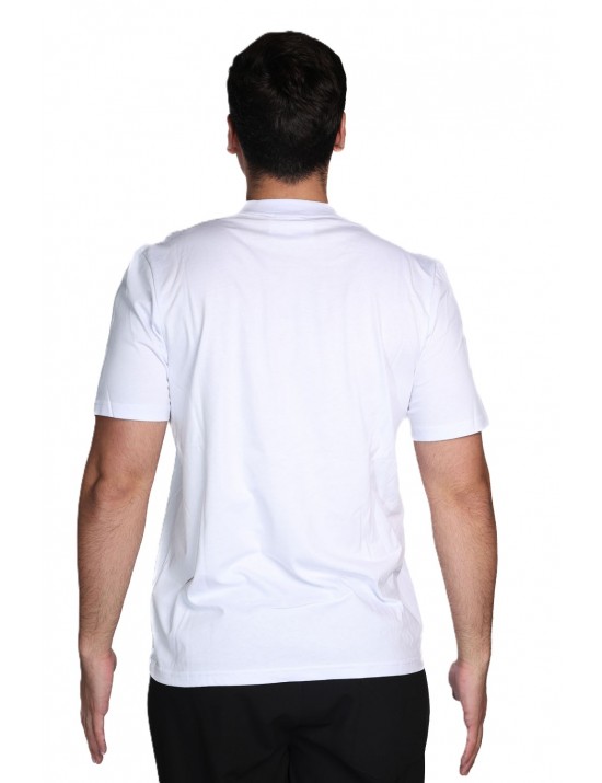 t-shirt maison 9 paris UOMO BIANCA M9M2904 vista frontale