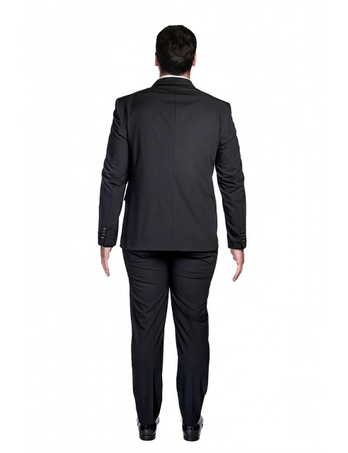 abito bharnaba philosophy UOMO NERO - WASABI - AB7297 vista posteriore