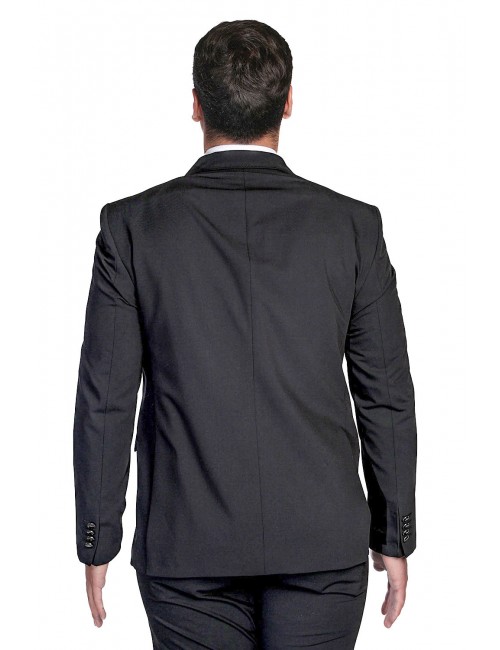 abito bharnaba philosophy UOMO NERO - WASABI - AB7297 vista giacca posteriore
