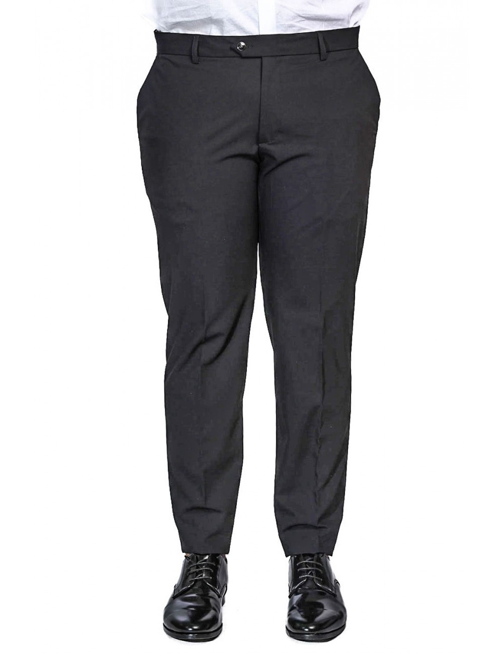 abito bharnaba philosophy UOMO NERO - WASABI - AB7297 vista pantalone frontale