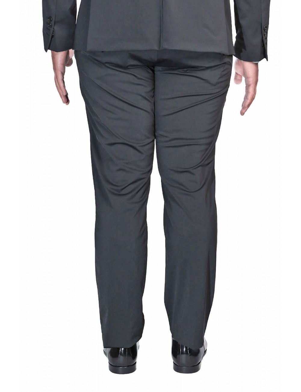 abito bharnaba philosophy UOMO NERO - ISEO - ABS700 vista pantalone posteriore