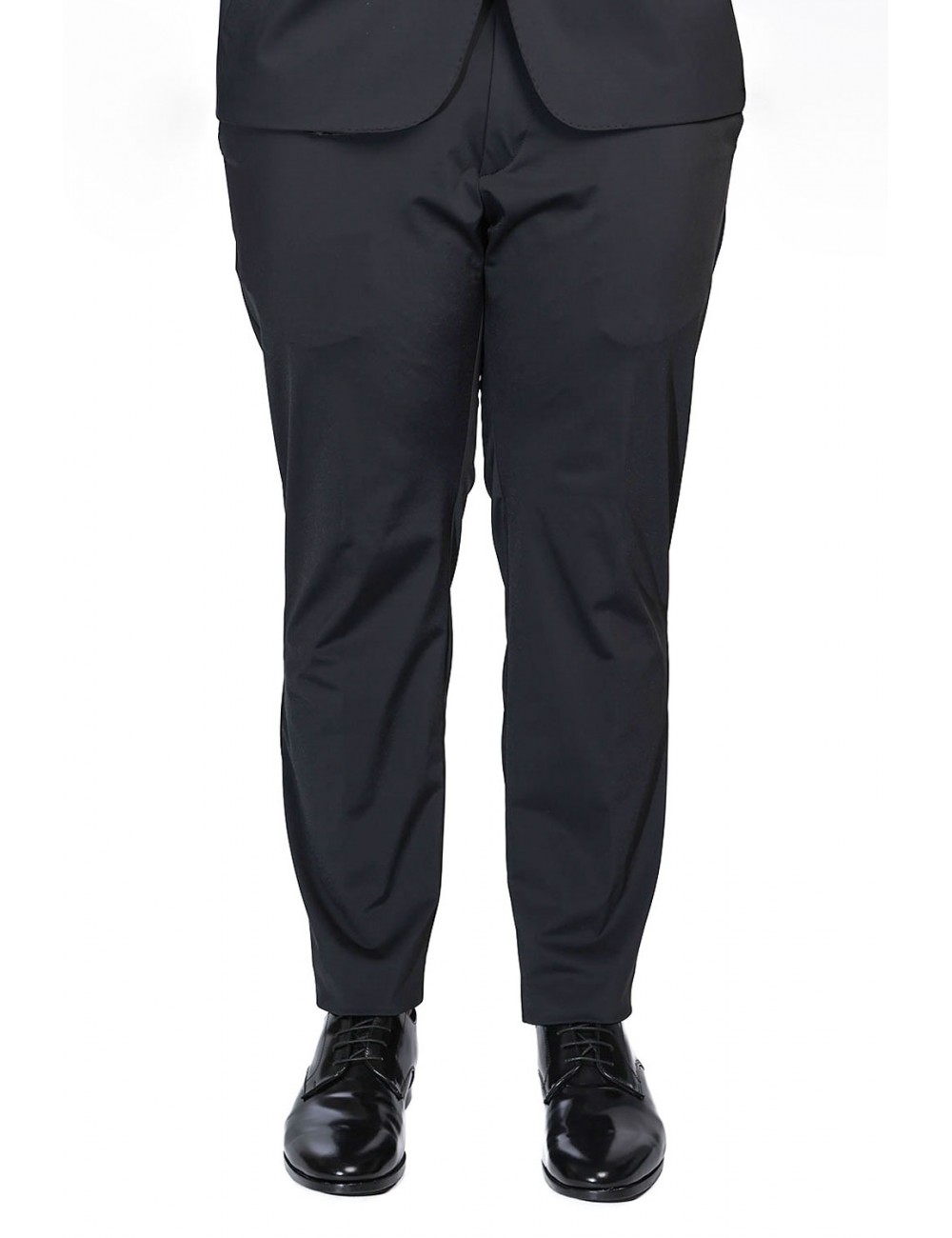 abito bharnaba philosophy UOMO NERO - ISEO - ABS700 vista pantalone frontale