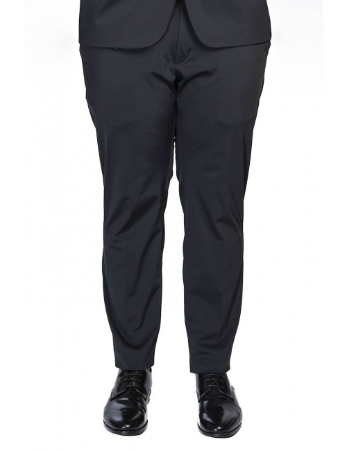 abito bharnaba philosophy UOMO NERO - ISEO - ABS700 vista pantalone frontale