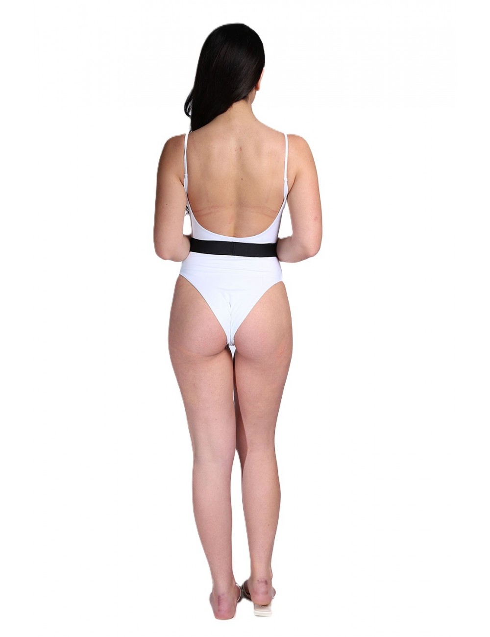 costume dsquared2 DONNA BIANCO 112 - D6BH95290 vista posteriore