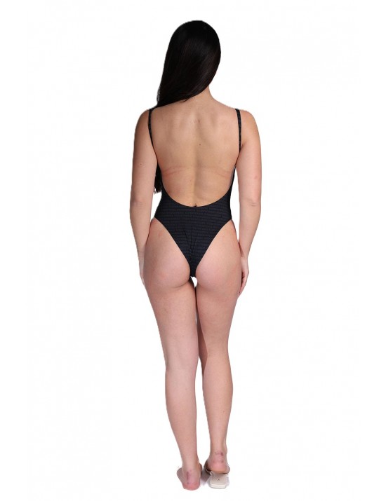 costume intero dsquared2 DONNA NERO 027 - D6BG55300 vista frontale