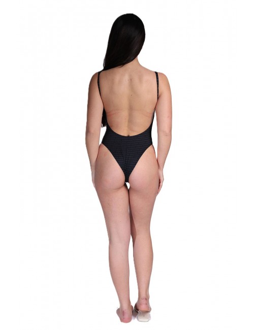 costume intero dsquared2 DONNA NERO 027 - D6BG55300 vista posteriore