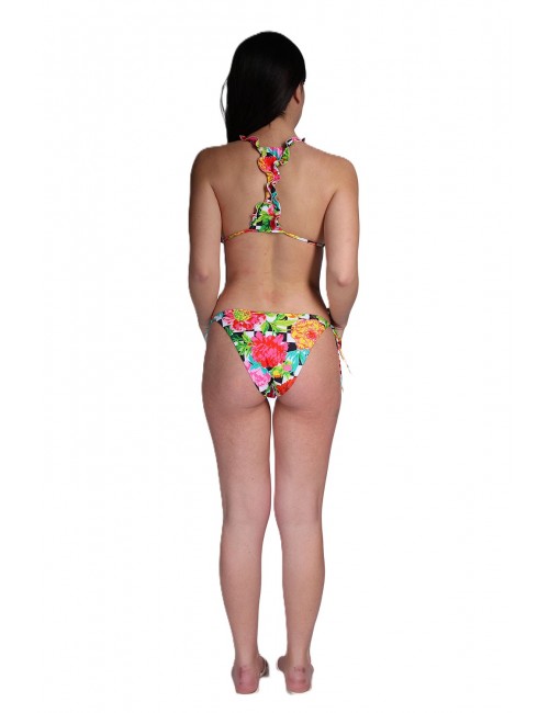 costume a slip moschino DONNA MULTICOLORE 1555 - V2A5931 - 9415 vista completo posteriore