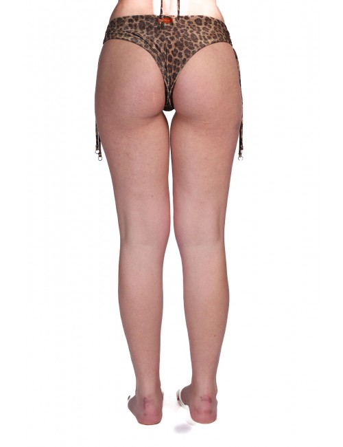 costume cotazur DONNA MARRONE MACULATO V1 - BKC61054 vista slip posteriore