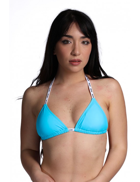 costume a triangolo moschino DONNA CELESTE 0314 - V2A5709 - 9402 - vista frontale