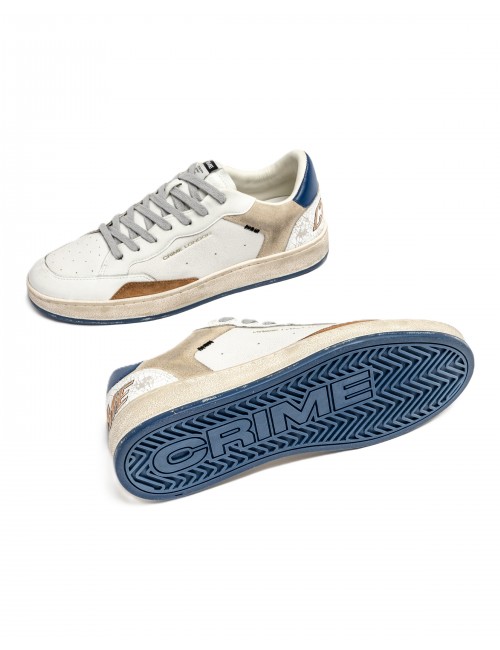 scarpe crime london UOMO BIANCHE - 11201AA8.10 vista dettaglio 2