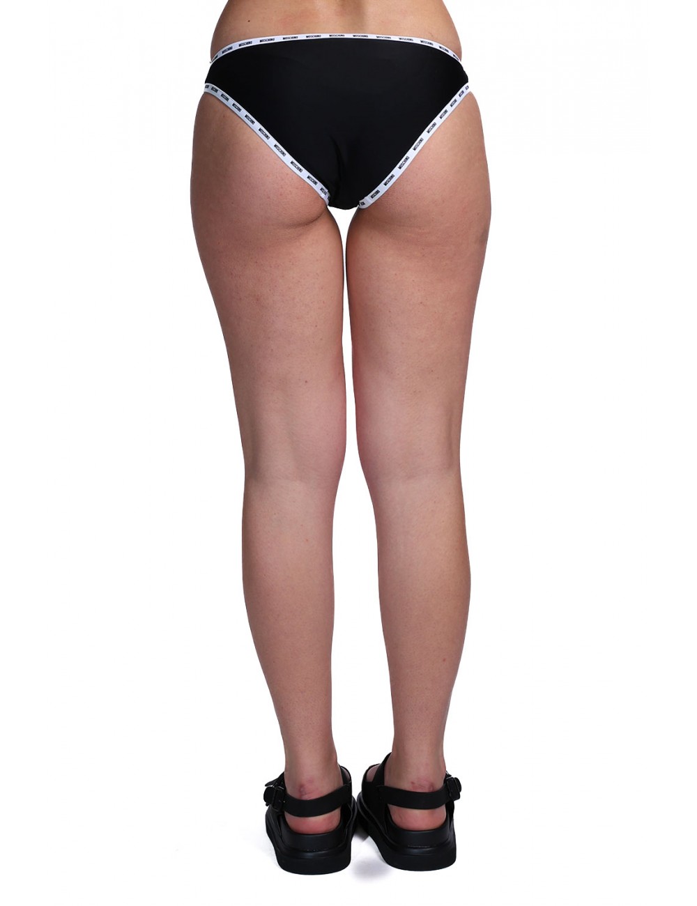 costume a slip moschino DONNA NERO 0555 - V2A5905 - 9402 vista posteriore
