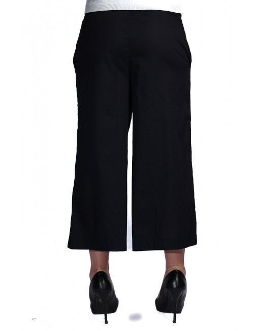 pantalone culotte jijil DONNA 0002 NERO - JPE26PA024 vista posteriore
