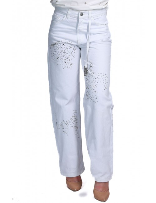 jeans jijil DONNA 0001 BIANCO - JPE26PJ090 vista frontale