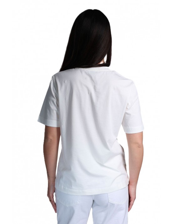 t-shirt jijil DONNA 0001 BIANCA - JPE26TS005 vista frontale