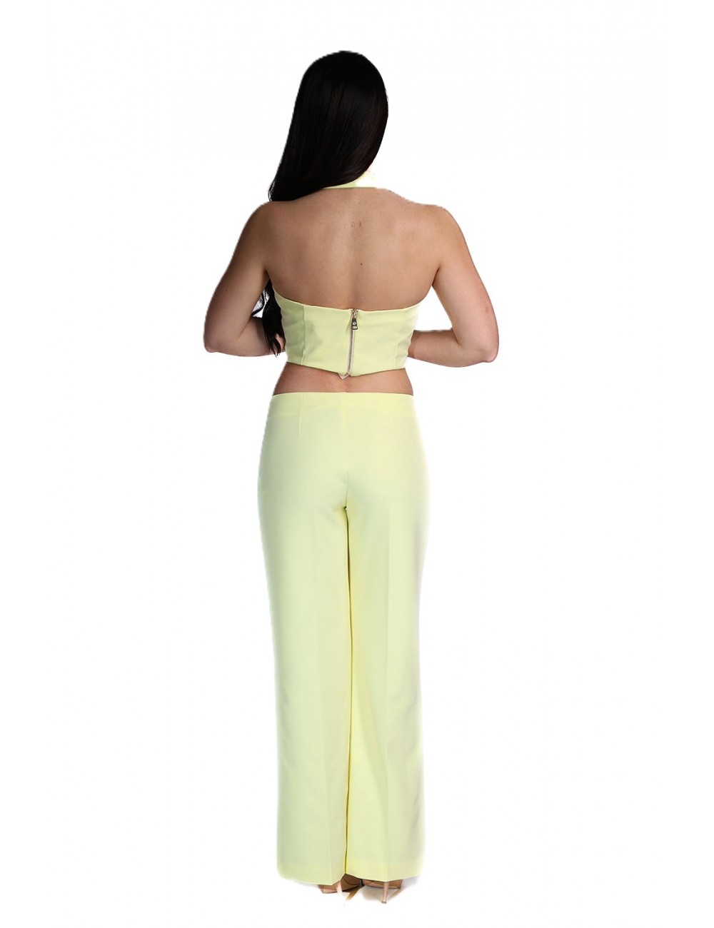top kostumn°1 DONNA GIALLINO - KE2699 vista completo posteriore
