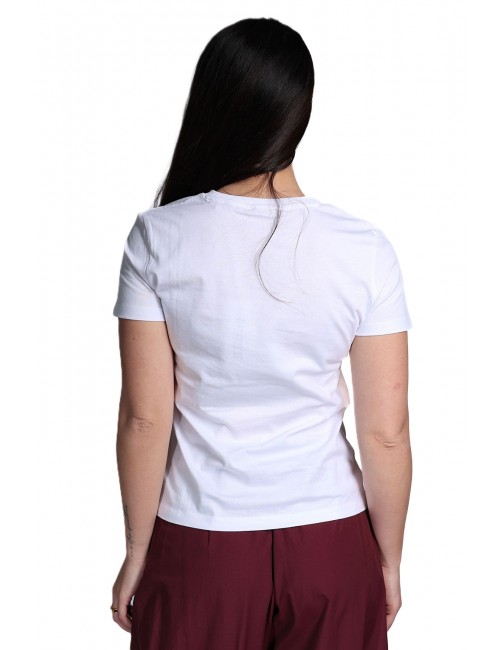 t-shirt guess DONNA BIANCA G011 - V5RI06I3Z14 vista posteriore