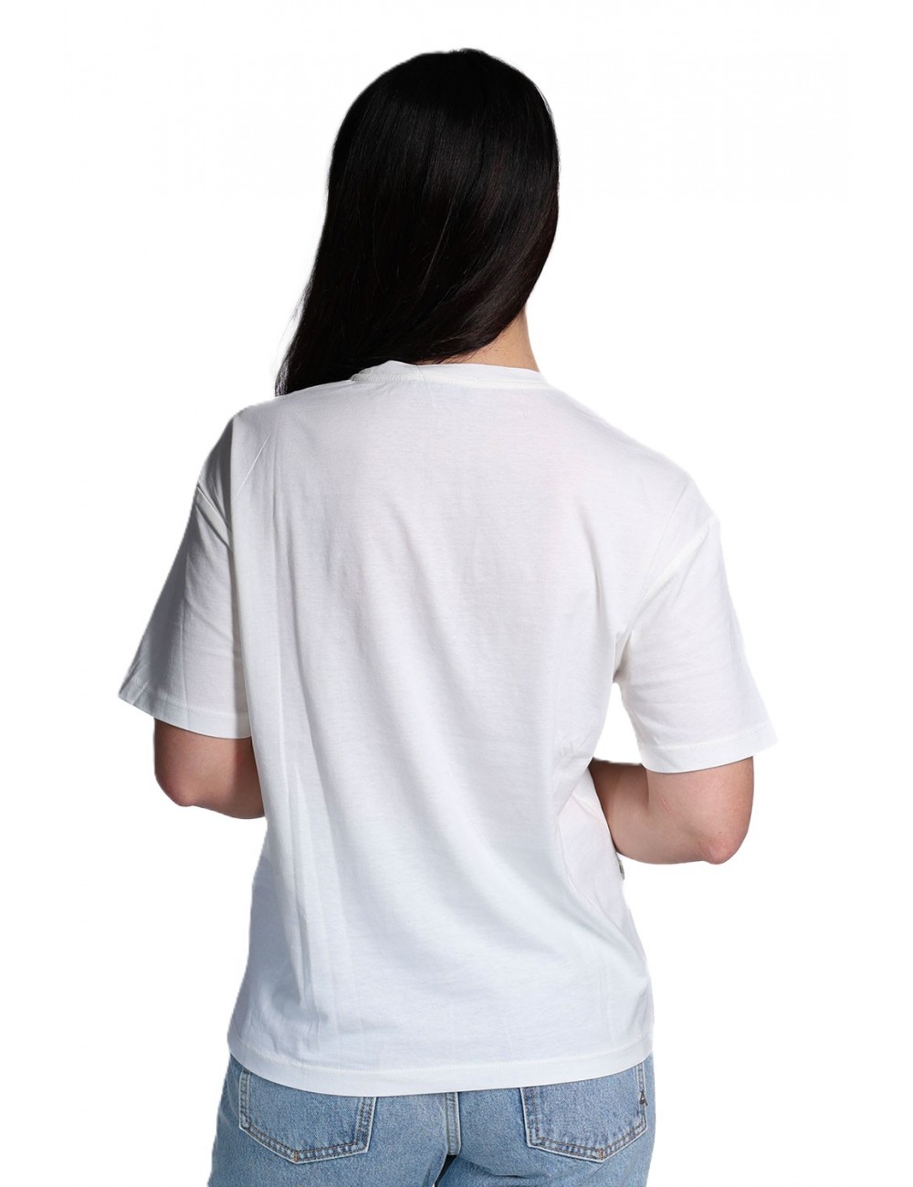 t-shirt jijil DONNA 0008 PANNA - JPI25TS084 vista frontale