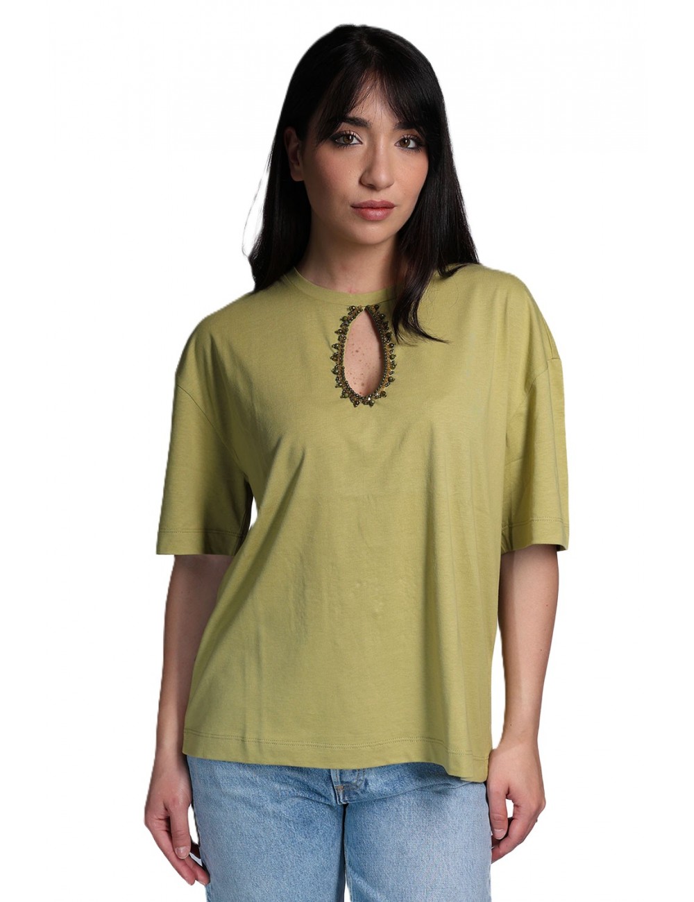 t-shirt jijil DONNA 1502 MUSCHIO - JPI25TS067 vista frontale