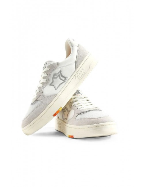 scarpe atlantic stars UOMO 0100 WHITE - BALT2020 - BALTIMORA vista frontale 2