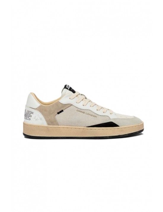 scarpe crime london UOMO BIANCHE - CHELSEA - 19200PP8.10 vista laterale
