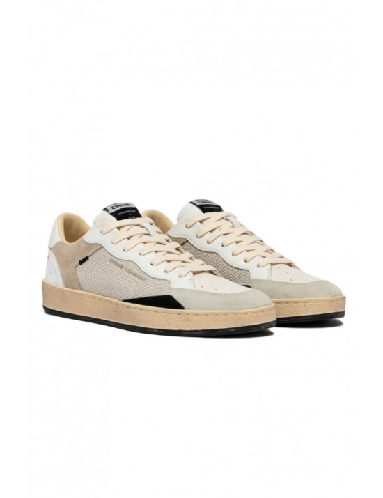 scarpe crime london UOMO BIANCHE - CHELSEA - 19200PP8.10 vista laterale