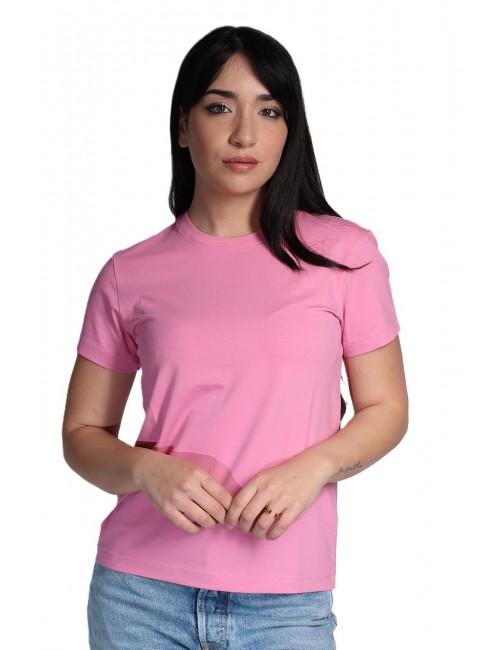 t-shirt john richmond DONNA ROSA PINK ORCHID - UWP26015TS vista frontale 2