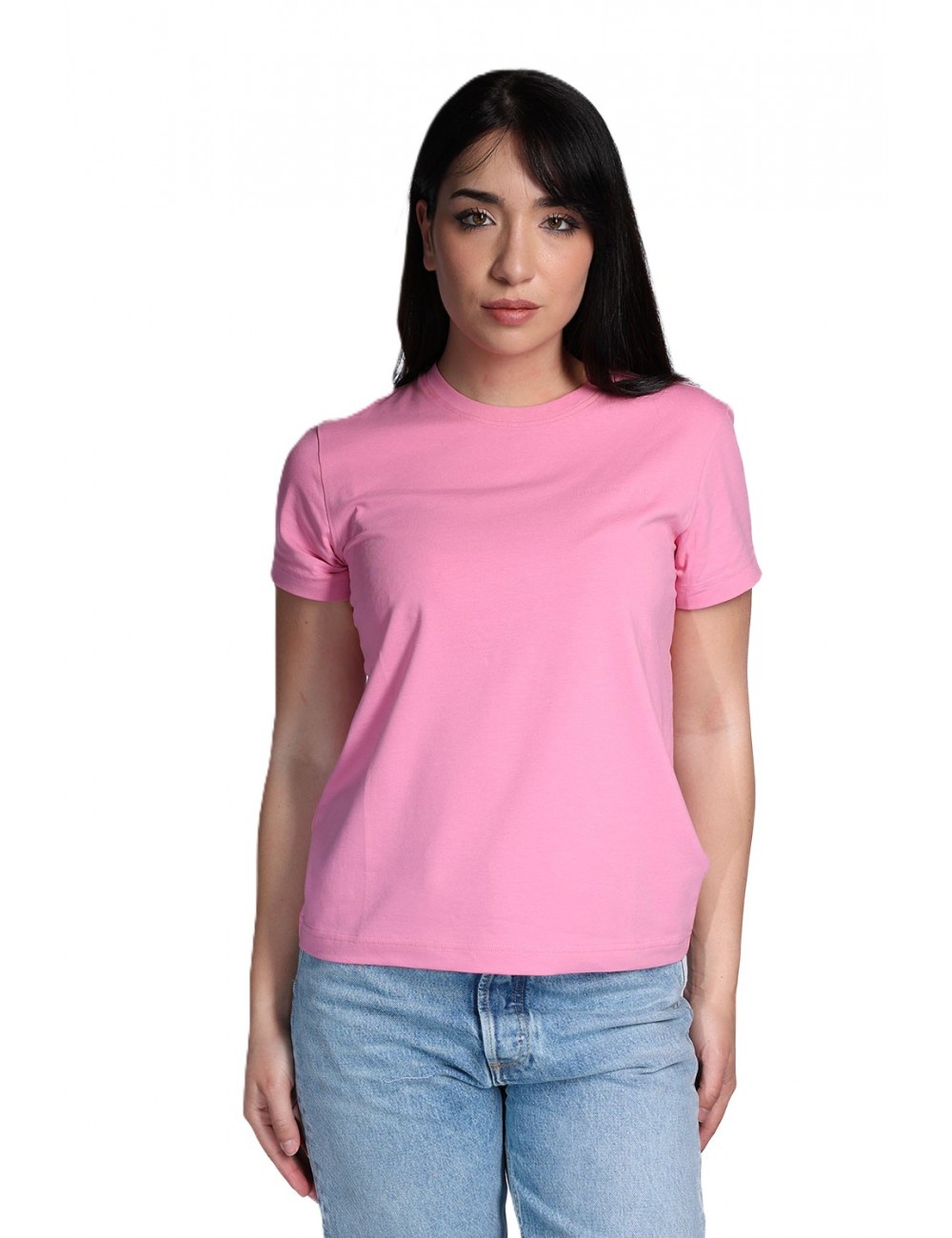 t-shirt john richmond DONNA ROSA PINK ORCHID - UWP26015TS vista frontale