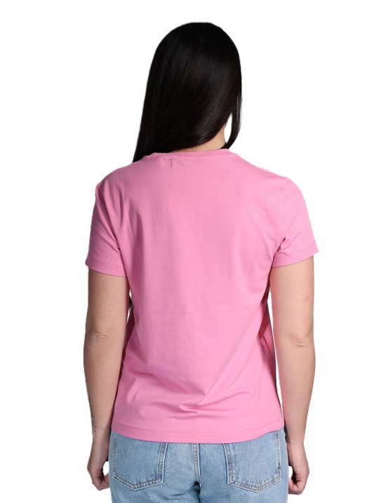 t-shirt john richmond DONNA ROSA PINK ORCHID - UWP26015TS vista frontale