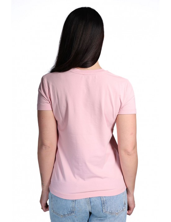 t-shirt moschino DONNA ROSA 0224 - V6A0701 - 4410 vista frontale