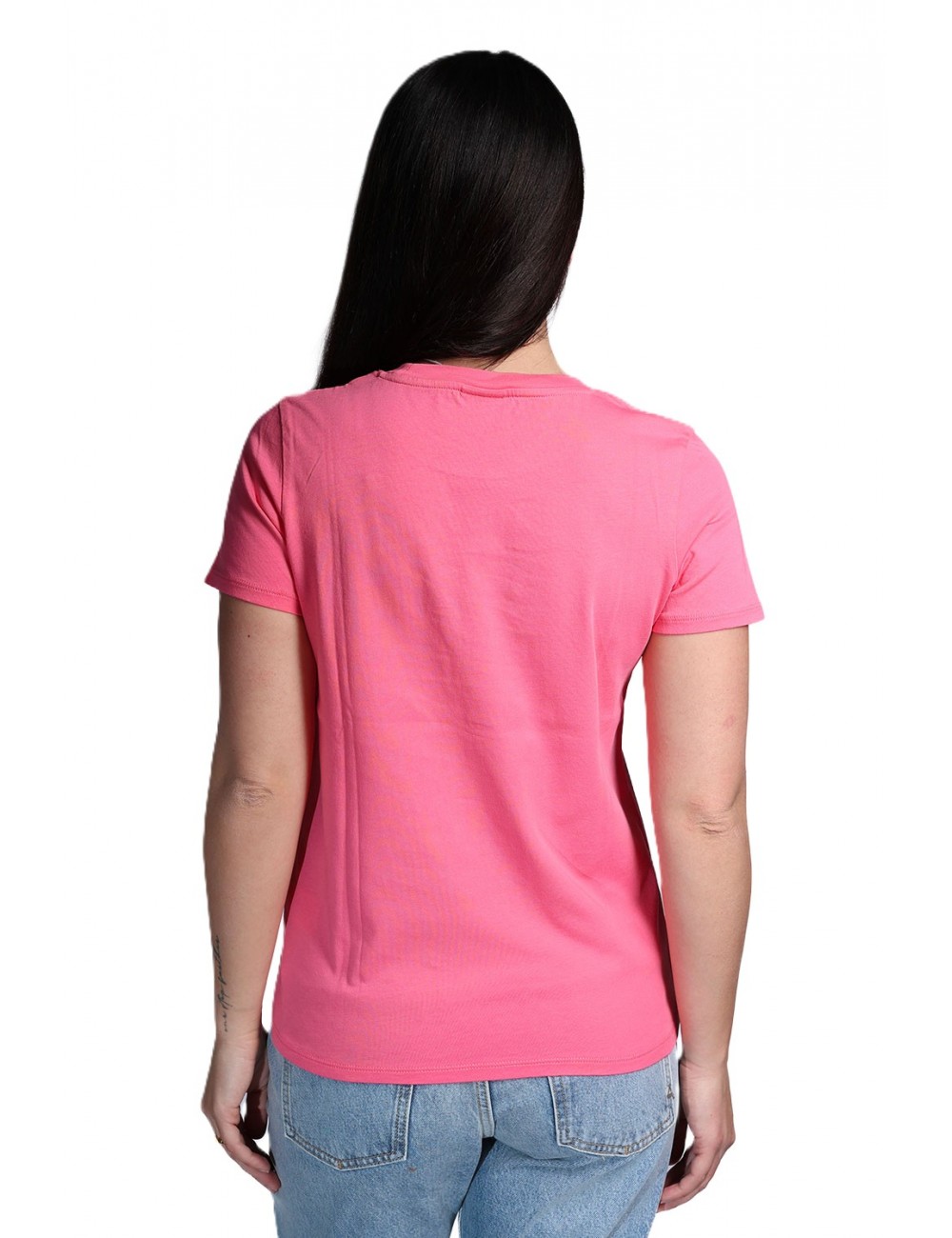 t-shirt sun68 DONNA 20 FUXIA - T36201 vista frontale