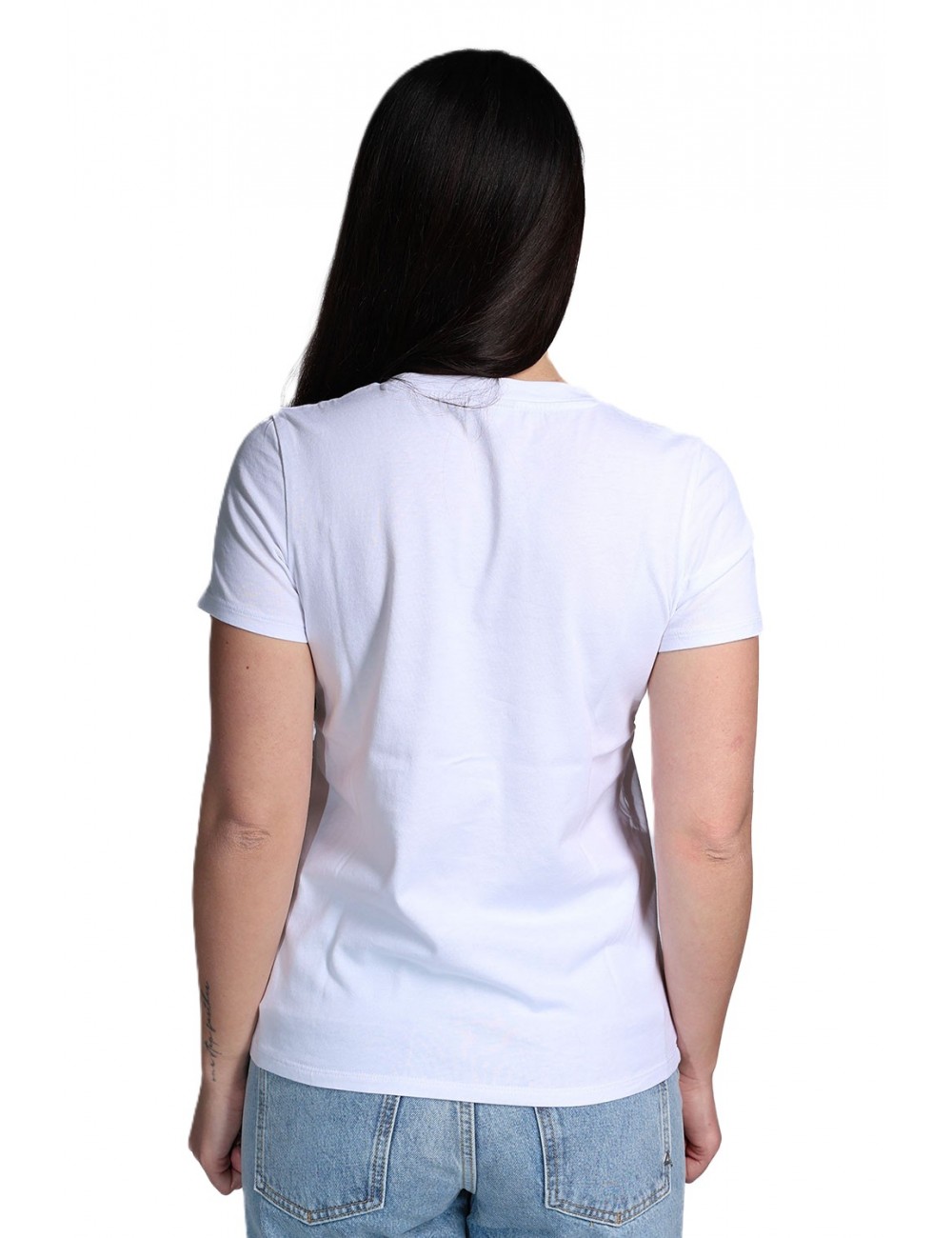 t-shirt sun68 DONNA 01 BIANCA - T36203 vista posteriore