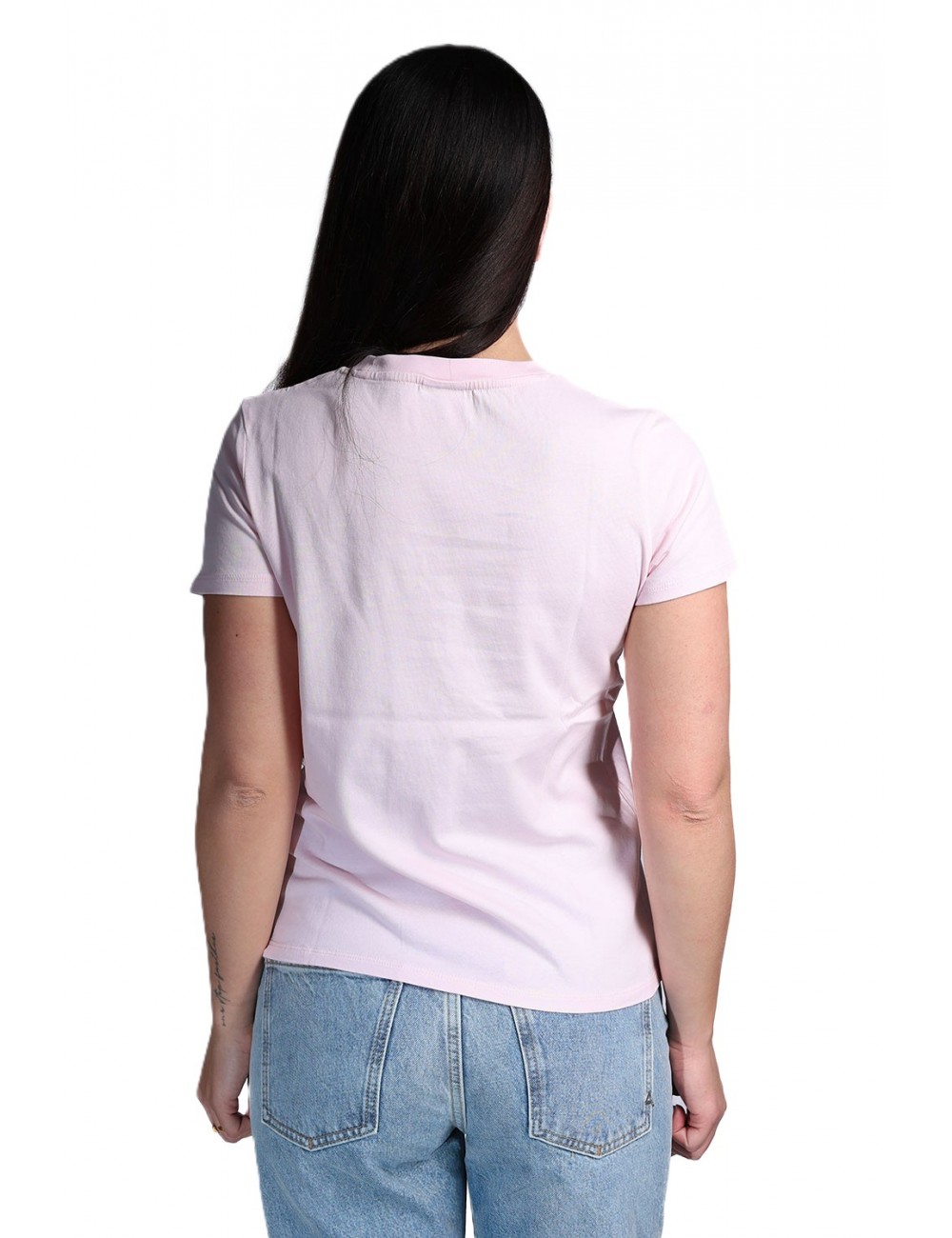 t-shirt sun68 DONNA 04 ROSA - T36201 vista frontale