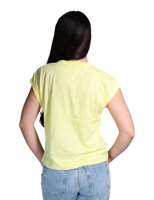t-shirt jijil DONNA 0037 GIALLA - JPE25TS336 - vista posteriore