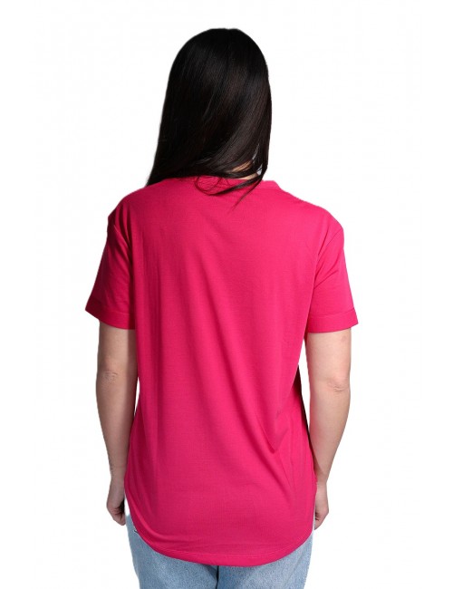 t-shirt guess DONNA FUCSIA G60V - V4RI13KB9I0 vista posteriore