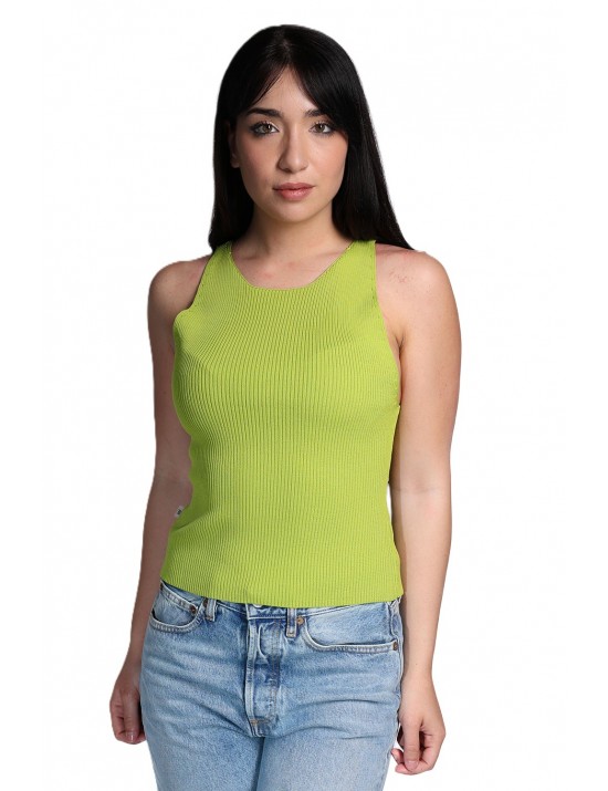 canotta jijil DONNA 0035 VERDE - JPE26MK002 vista frontale