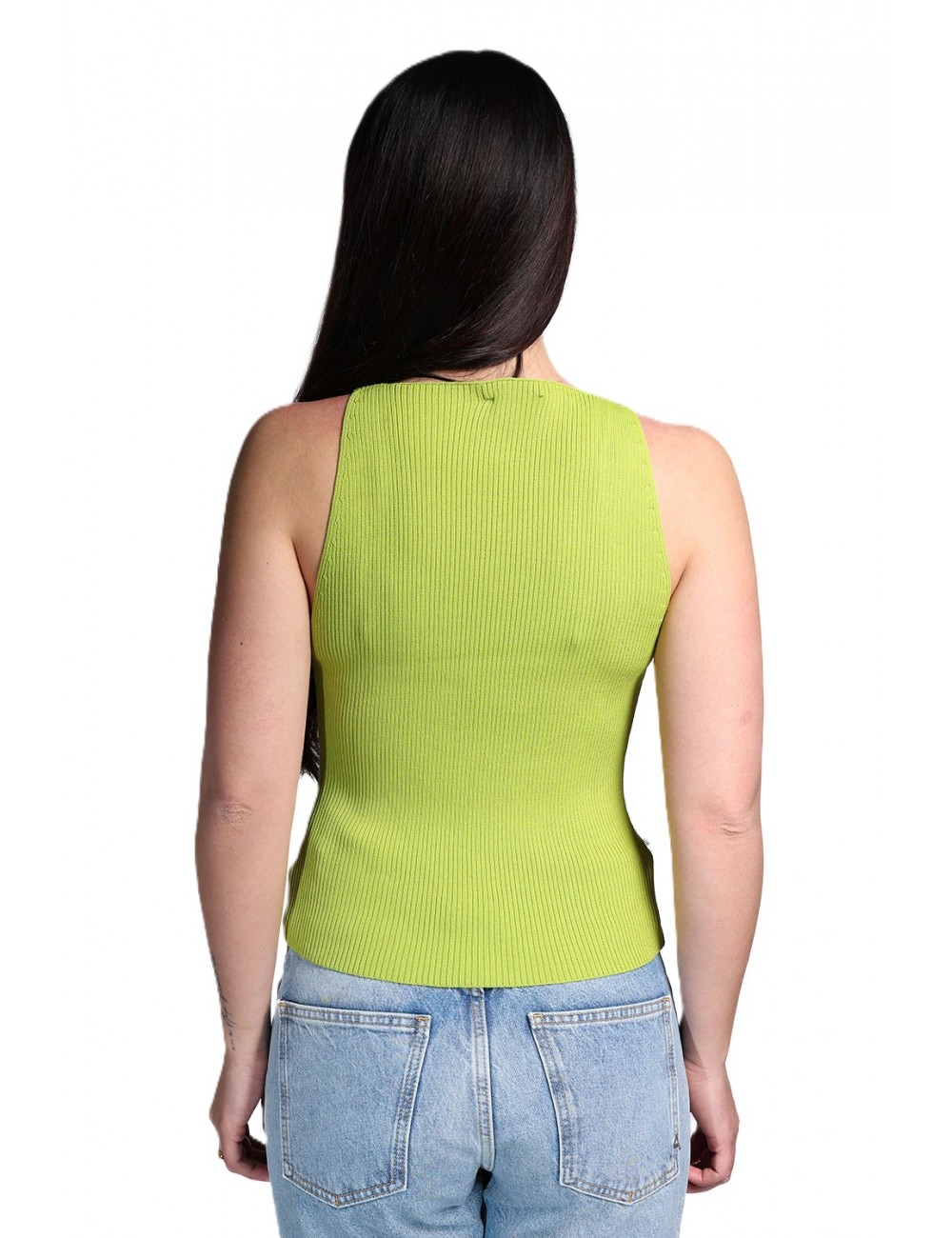 canotta jijil DONNA 0035 VERDE - JPE26MK002 vista posteriore