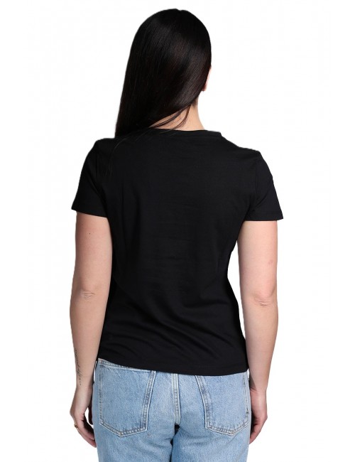t-shirt guess DONNA NERA JBLK - V5RI06I3Z14 vista posteriore