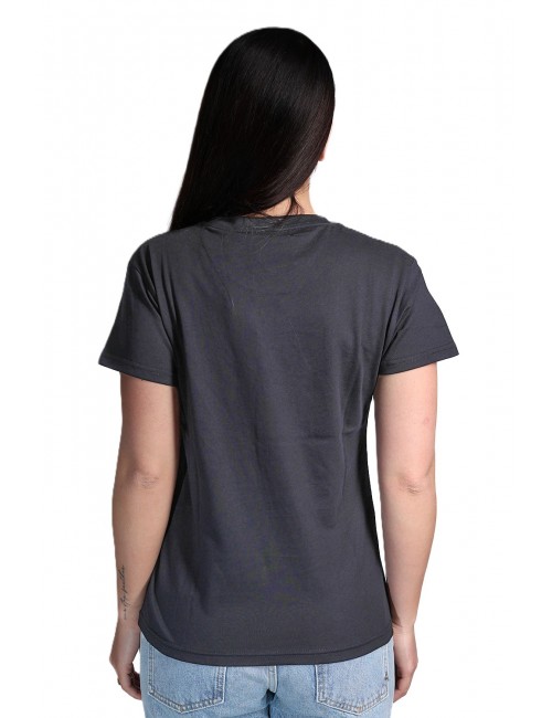 t-shirt john richmond DONNA BLACK - UWP26279TS vista posteriore