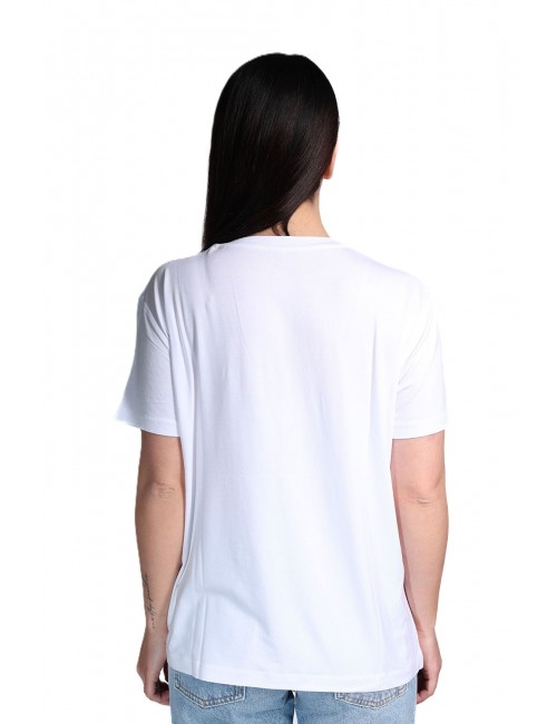 t-shirt guess DONNA BIANCA G011 - E6GI01K68D2 vista posteriore