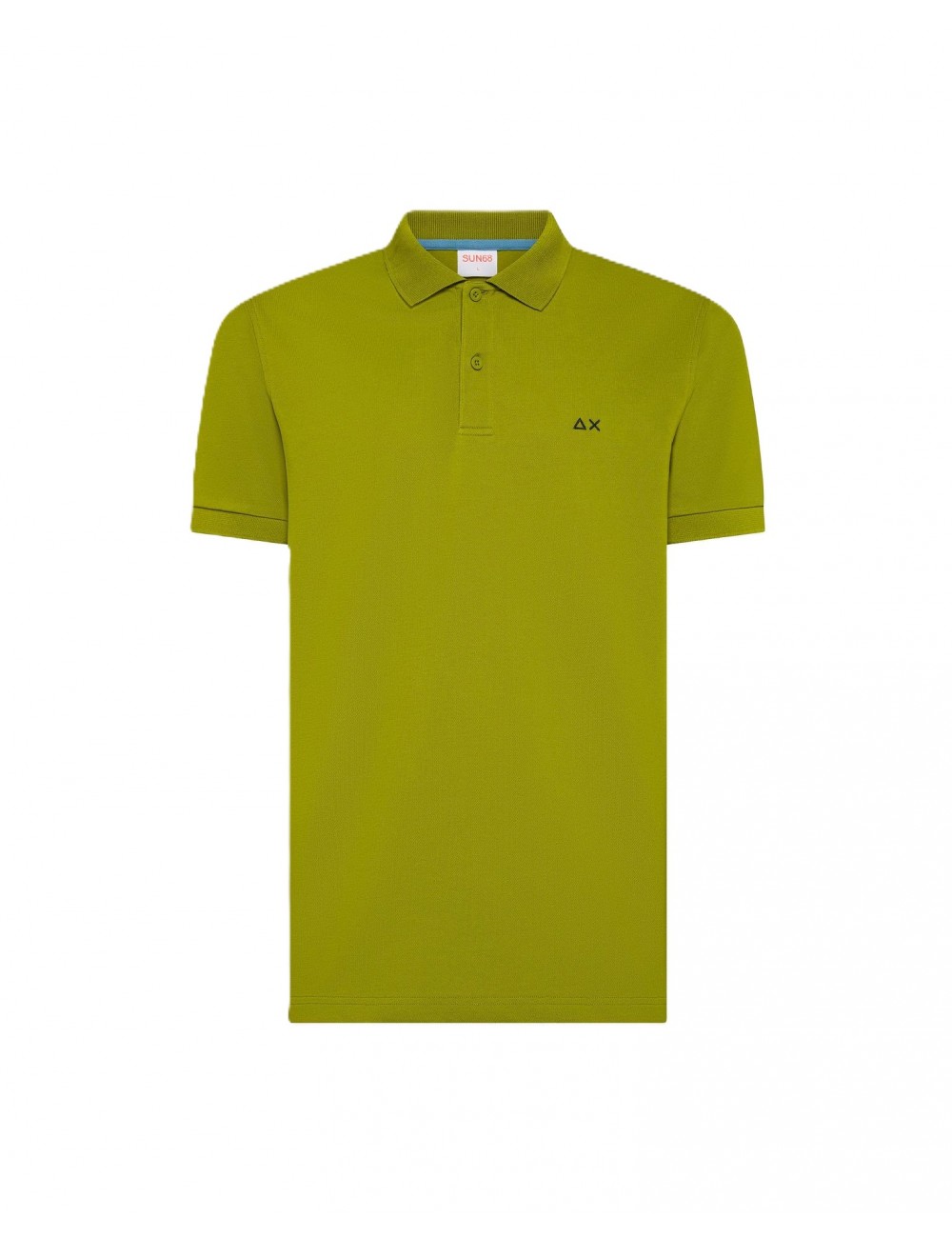 polo sun68 UOMO 42 OLIVA - A36109 vista frontale