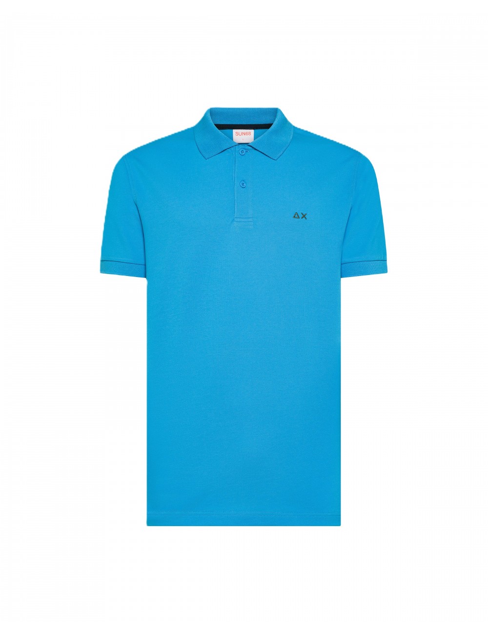 polo sun68 UOMO 13 TURCHESE - A36109 - vista frontale