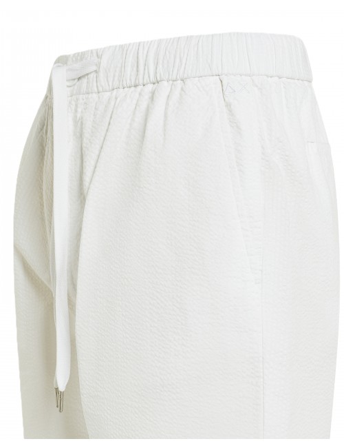 pantaloncino sun68 UOMO 01 BIANCO - B36110 vista laterale