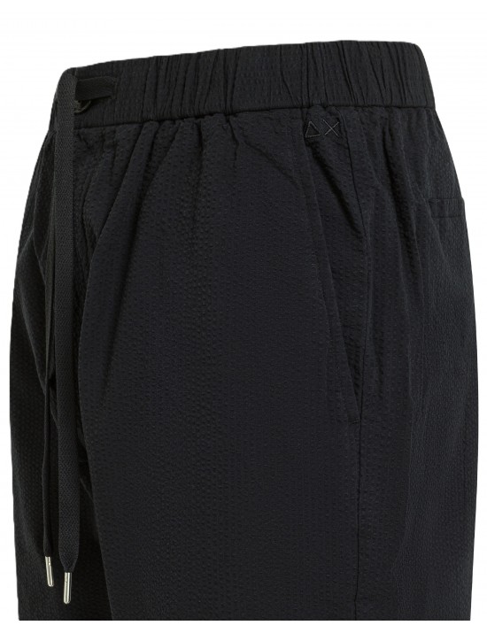 pantaloncino sun68 UOMO 11 NERO - B36110 vista frontale