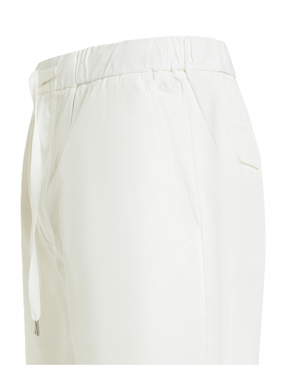 pantaloncino sun68 UOMO 31 BIANCO - B36106 vista laterale