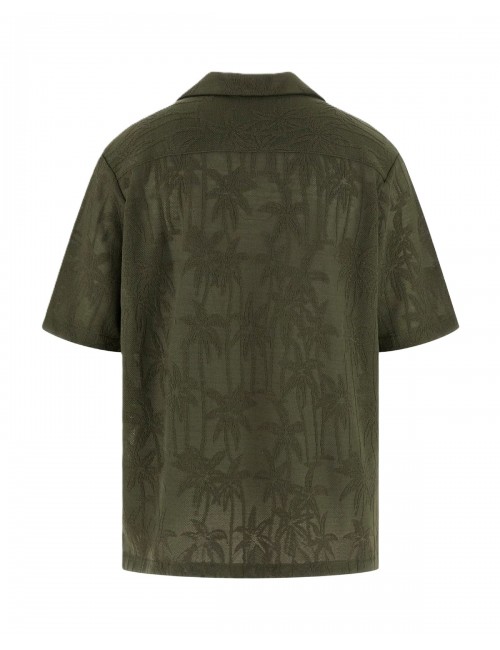 camicia guess UOMO VERDE G8F6 - F6GP05KG362 vista posteriore