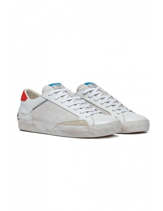 scarpe crime london UOMO BIANCHE - 14005PP7.10 vista laterale